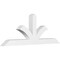 Ekena Millwork Richland Architectural Grade PVC Gable Bracket, 60"W x 22 1/2"H x 4"D x 4"F, 9/12 Pitch GBP060X23X0404RIC00 - alternate 1